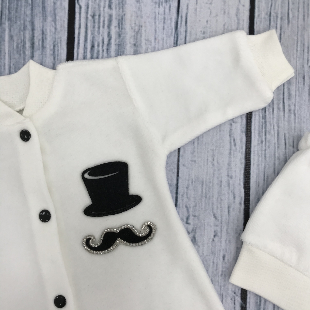 251-И. Комбинезон с шапкой,100% хлопок интерлок